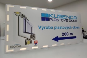 Reklamné tabule UV stabilné